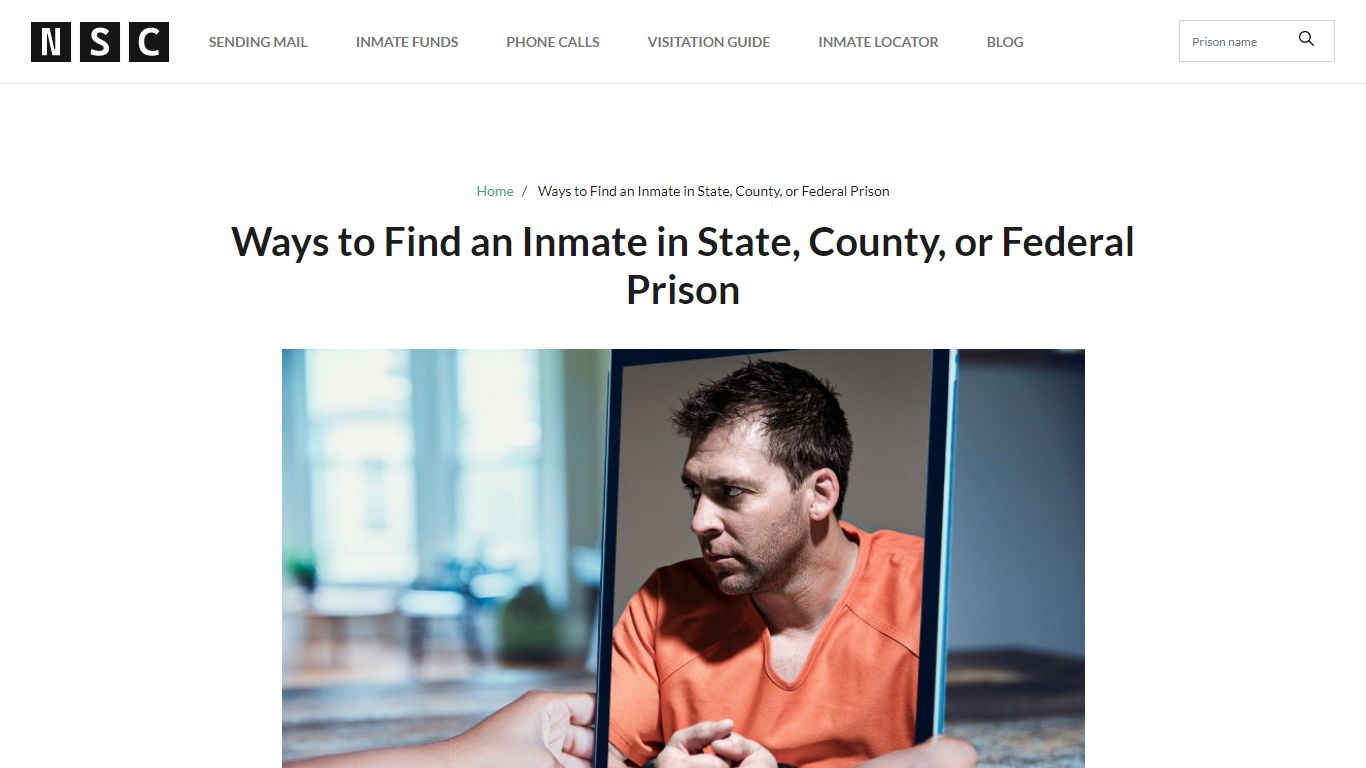 Guide on How to Locate an Inmate - Nisqually Public Safety
